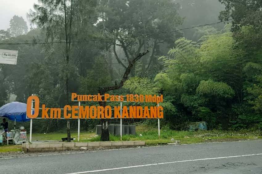 0 km Cemoro Kandang