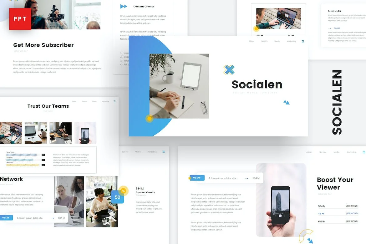 Template Powerpoint Lingkungan Hidup Wajib untuk Kamu