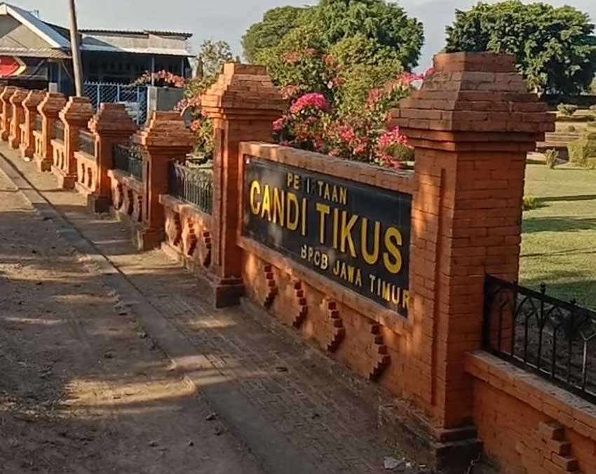 komplek Candi Tikus Mojokerto