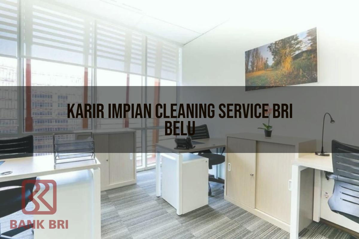 Karir Impian Cleaning Service BRI Belu Tahun 2025